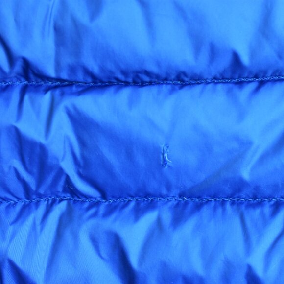 Men's Hawke & Co Reversible Lightweight Packable Down Filled Vest Blue PRE-OWNED - Picture 10 of 10